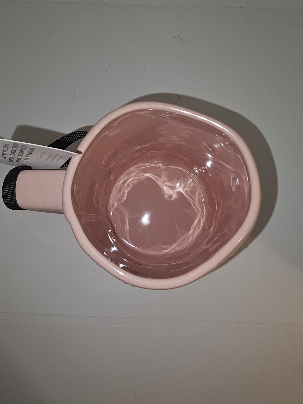 Rae Dunn Pink "FUR MOM" Ceramic Mug New - Picture 3 of 4